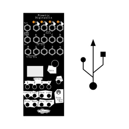 Noise Engineering Mimetic Digitwolis with the USB icon